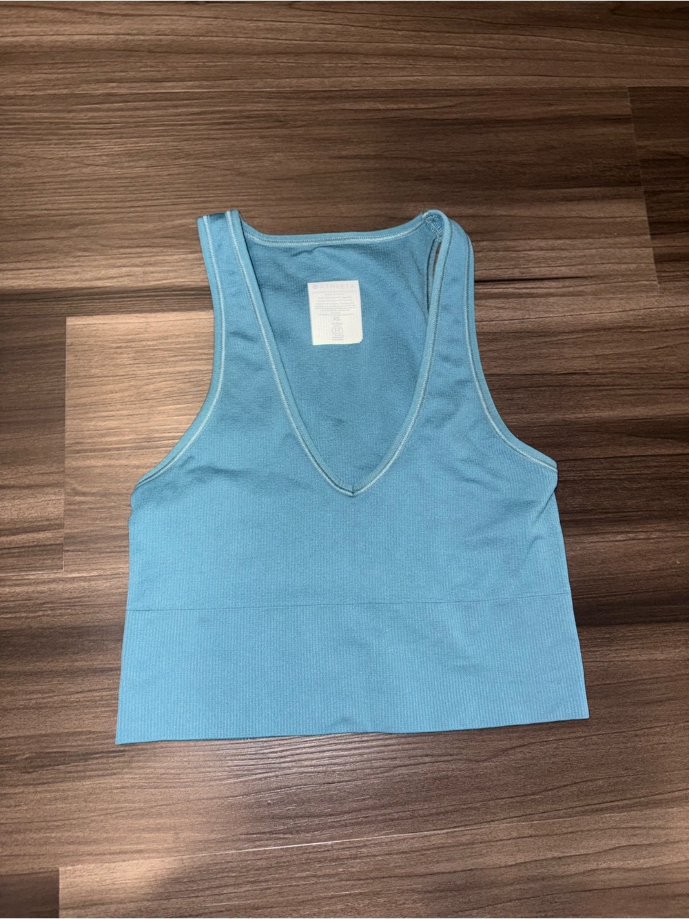 Athleta Ribbed Crop Tank